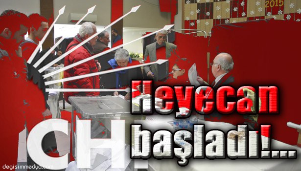 CHP ÖN EĞİLİM YOKLAMASI BAŞLADI...