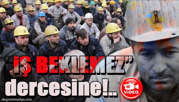 ŞEHİT MADENCİLERİ ANIP, KOŞARAK KAFESE GİRDİLER!..