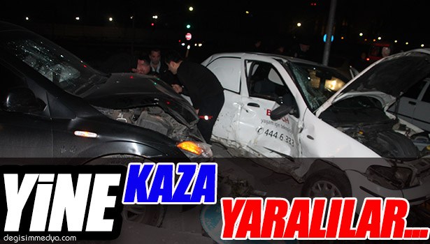 ALKOLLÜ SÜRÜCÜ KAZAYA SEBEP OLDU: 2 YARALI