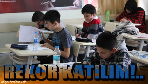 FATİH KOLEJİ'NİN SINAVINA REKOR KATILIM GERÇEKLEŞTİ