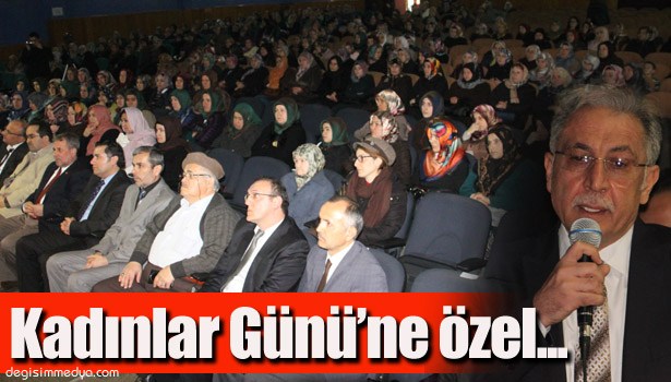 EREĞLİ MÜFTÜLÜĞÜNDEN KADINLAR GÜNÜ KONFERANSI