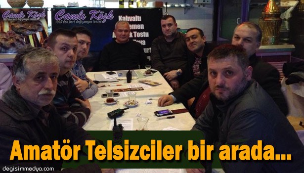 ZONGULDAKLI AMATÖR TELSİZCİLER BİR ARAYA GELDİ