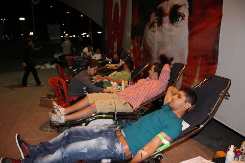 163 ÜNİTE KAN BAĞIŞINDA BULUNULDU..