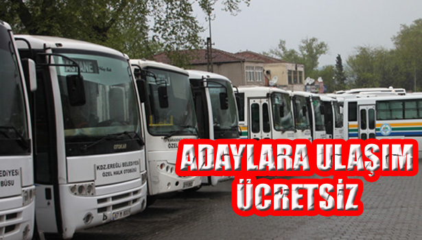 ADAYLAR VE GÖREVLİLERE ÜCRETSİZ