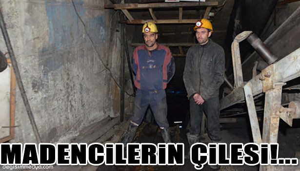 MAAŞLARINI ALAMAYAN MADEN İŞÇİLERİ, KENDİLERİNİ OCAĞA KAPATTI