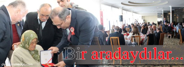 ŞEHİT AİLELERİ VE GAZİLER BİR ARAYA GELDİ