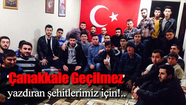 ALAPLI ÜLKÜ OCAKLARINDAN ÇANAKKALE ŞEHİTLERİNİ ANMA PROGRAMI...