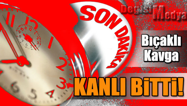 AYNI DÜKKANDA ÇALIŞAN BERBERLERİN BIÇAKLI KAVGASI