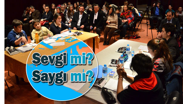 ALMUDER'DEN "SEVGİ Mİ SAYGI MI" ADLI MÜNAZARA...