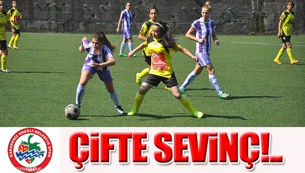 EREĞLİ BELEDİYESPOR'DA ÇİFTE SEVİNÇ !..