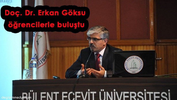 DOÇ. DR. GÖKSU 'TÜRK DÜNYASI MESELELERİ'Nİ ANLATTI