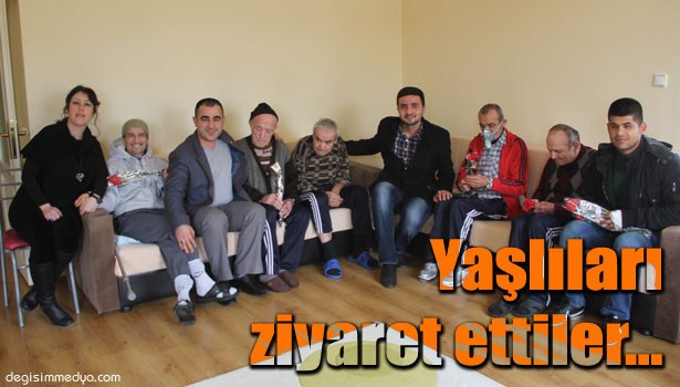 ALAPLI ÜLKÜ OCAKLARINDAN ENGELLİ BAKIM MERKEZİNDEKİ YAŞLILARA ZİYARET
