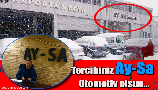 TERCİHİNİZ AY-SA OTOMOTİV OLSUN...