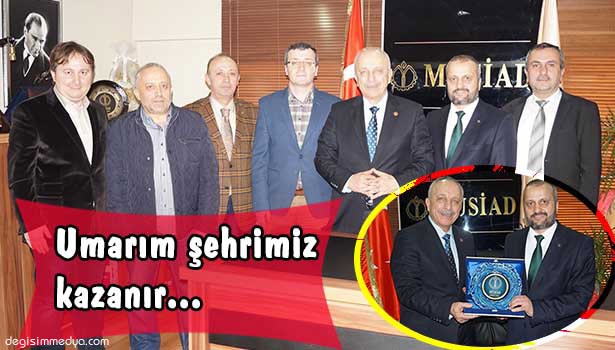 ÖZBAKIR'DAN MÜSİAD'A ZİYARET