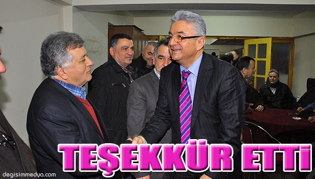 TURPÇU, KİLİMLİ'YE TEŞEKKÜR ETTİ