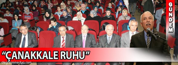 İL MÜFTÜSÜ ÖZTÜRK'TEN "ÇANAKKALE RUHU" ADLI KONFERANS