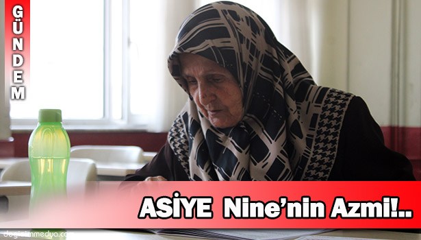 86'LIK NİNENİN SINAV HEYECANI