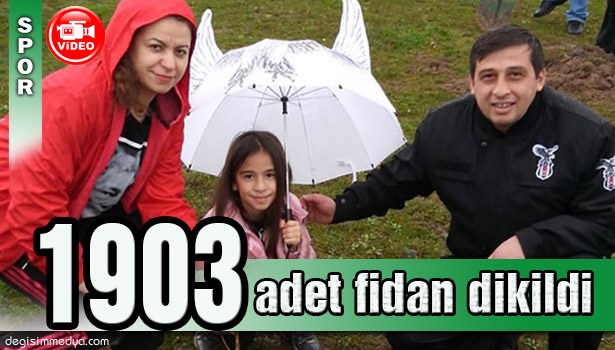 BEŞİKTAŞLI TARAFTARLARDAN FİDAN DİKİMİ ETKİNLİĞİ