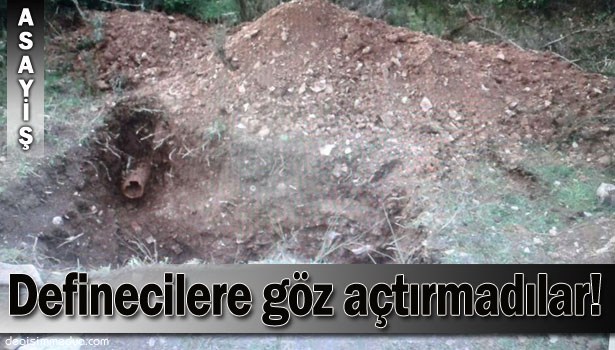 JANDARMA DEFİNECİLERE GÖZ AÇTIRMADI