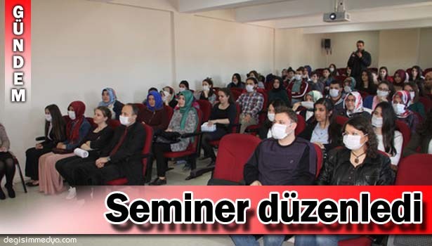 ÜNİVERSİTELİ ÖĞRENCİLER LÖSEMİLİ ÇOCUKLAR KONUSUNDA SEMİNER DÜZENLEDİ