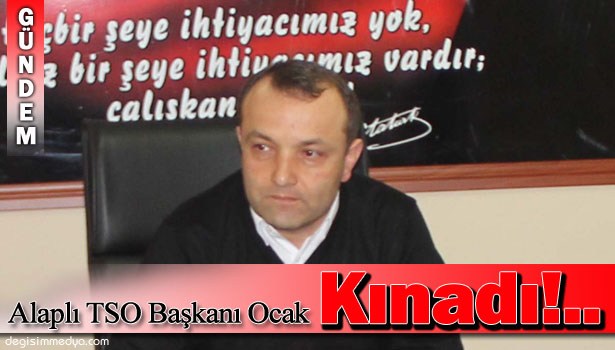 TSO BAŞKANI RECEP OCAK, SALDIRIYI KINADI