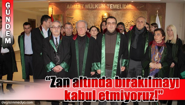 "POTANSİYEL ŞÜPHELİ OLARAK ZAN ALTINDA BIRAKILMAYI KABUL ETMİYORUZ"