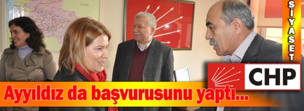 AYYILDIZ, CHP ZONGULDAK MİLLETVEKİLLİĞİ KONTENJAN ADAY ADAYLIĞI BAŞVURUSUNU YAPTI