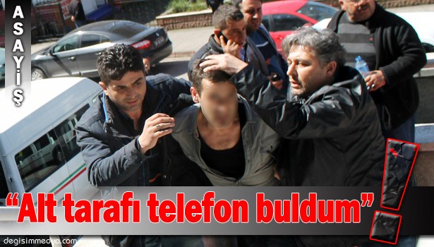 HIRSIZLIK ZANLISI ADLİYEYE SEVK EDİLDİ...