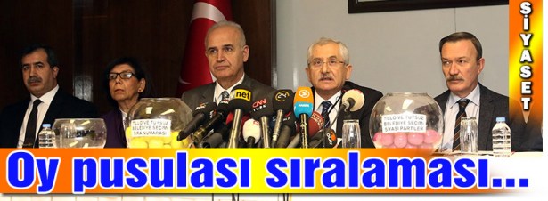 PARTİLERİN OY PUSULASINDAKİ YERLERİ BELLİ OLDU