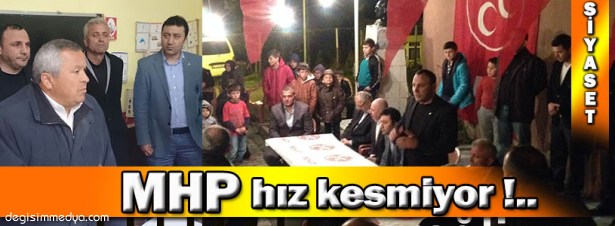MHP KDZ EREĞLİ İLÇE TEŞKİLATI HIZ KESMEDEN ÇALIŞIYOR