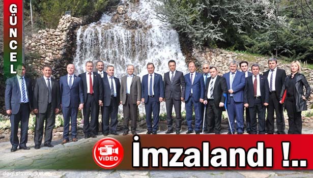 KEÇİÖREN İLE KDZ. EREĞLİ BELEDİYESİ KARDEŞ ŞEHİR OLDU