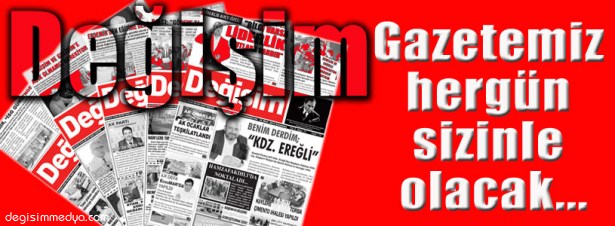 GAZETEMİZ HERGÜN SİZİNLE OLACAK...