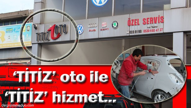 ARACINIZ HER TÜRLÜ BAKIM ONARIM İŞİ İÇİN "TİTİZ OTO" HİZMETİNİZDE...