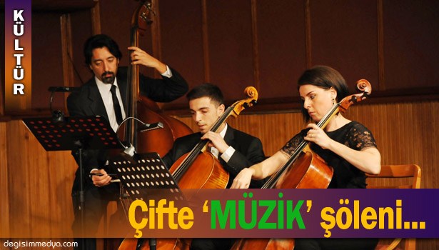 BEÜ'DE ÇİFTE MÜZİK ŞÖLENİ...