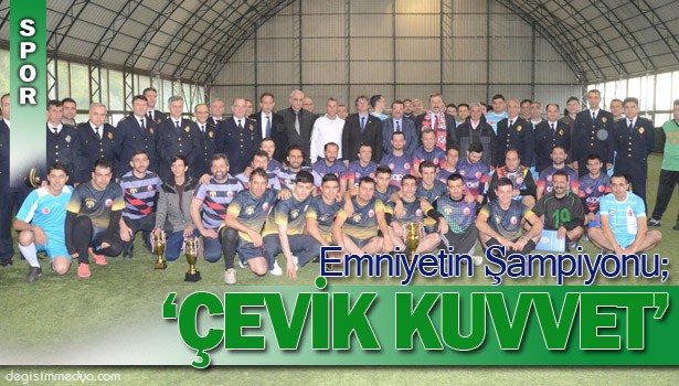 ZONGULDAK EMNİYET MÜDÜRLÜĞÜ TARAFINDAN FUTBOL TURNUVASI DÜZENLENDİ...