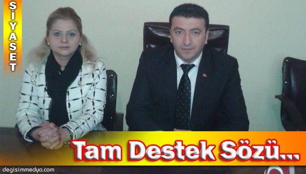 MHP GÜLÜÇ'TEN ADAYLARA TAM DESTEK