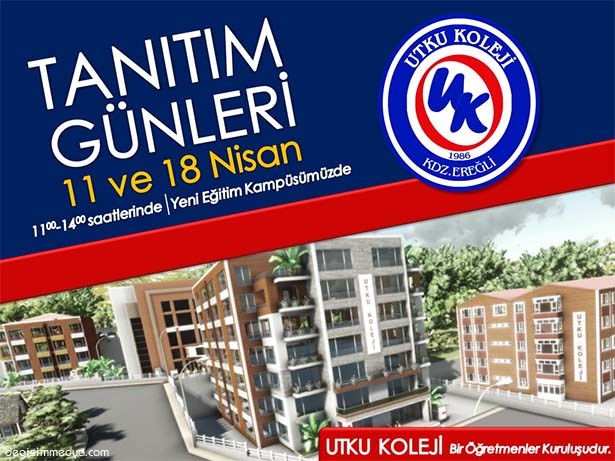 UTKU KOLEJİ TANITIM GÜNLERİ'NE DAVETLİSİNİZ!..