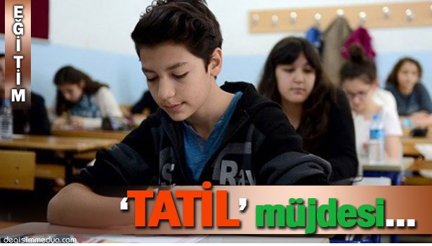 OKULLAR 5 GÜN TATİL...