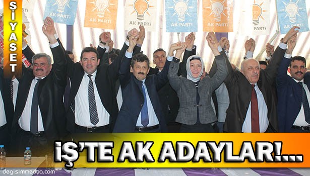 AK PARTİ MİLLETVEKİLİ ADAYLARI HALKA TANITILDI