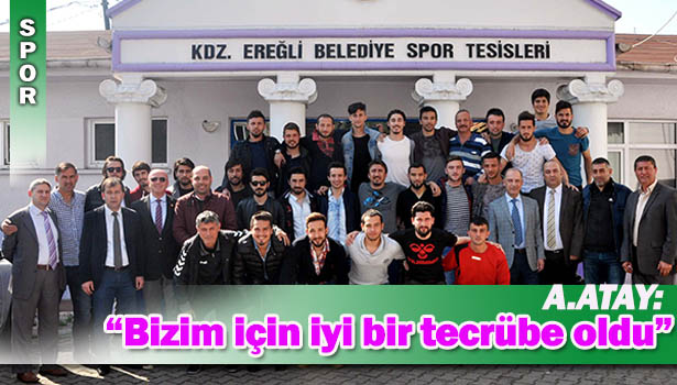 EREĞLİ BELEDİYESPOR VEDALAŞTI