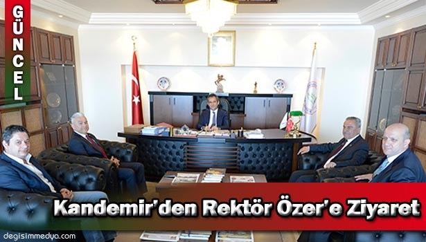 ÇAYCUMA YÜKSEKÖĞRETİM KURUMLARINI DESTEKLEME DERNEĞİ'NDEN BEÜ REKTÖRÜ ÖZER'E TEŞEKKÜR ZİYARETİ