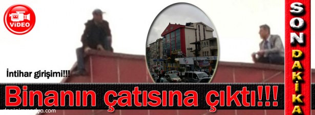 EREĞLİ'DE İNTİHAR GİRİŞİMİ!..