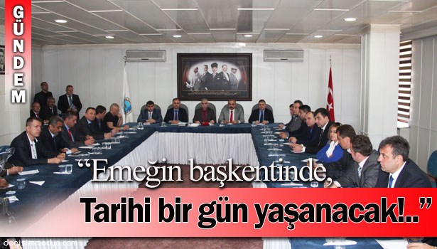 1 MAYIS ZONGULDAK'TA KUTLANACAK