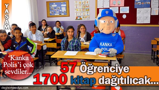 EMNİYET MÜDÜRLÜĞÜ'NÜN KİTAP DAĞITIM PROJESİ BAŞLADI...