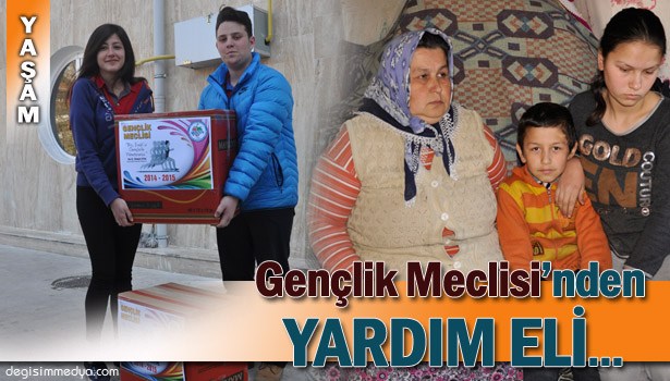 GENÇLİK MECLİSİNDEN AKYÜZ AİLESİNE YARDIM ELİ