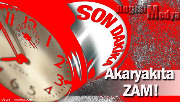 AKARYAKITA ZAM YAPILDI