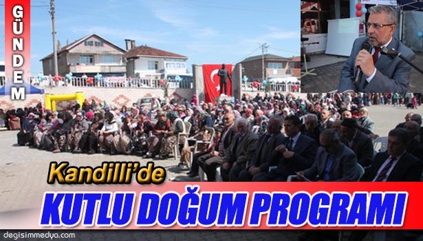 KANDİLLİ BELDESİNDE KUTLU DOĞUM ETKİNLİĞİ