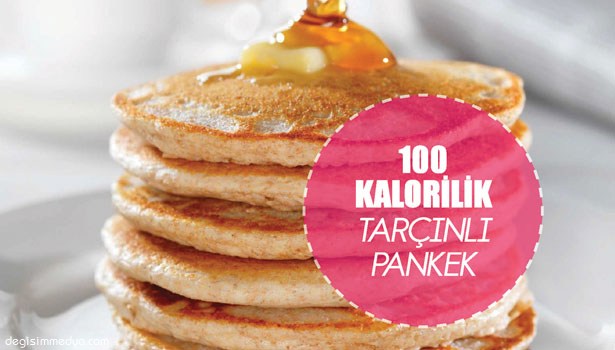 100 KALORİLİK PANKEK TARİFİ...