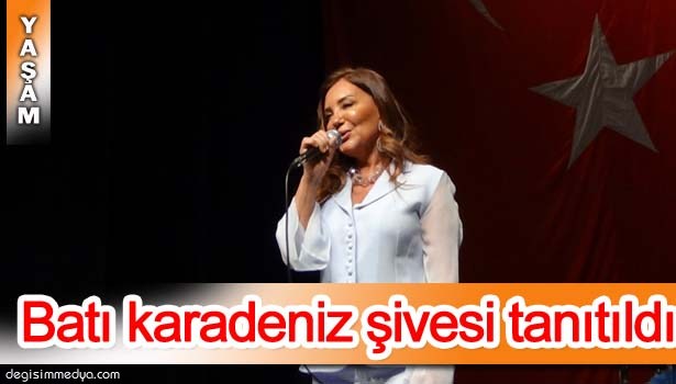 ÇAYCUMA'DA BATI KARADENİZ ŞİVESİ TANITILDI