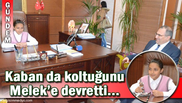 VALİNİN KOLTUĞUNA OTURDU, KENDİSİ VE ARKADAŞLARI İÇİN DONDURMA İSTEDİ